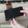 Car Headrest Hooks Headrest Phone Storage Hanger Auto Seatback Stand Hooks for Commuting Travel Business Trip Camping Daily