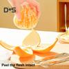 Narzędzie do obierania pomarańczy Easy Peel Citrus Peeler ze stali nierdzewnej trójkątne ostrze zygzak łopatka obieraczka gadżet do pomarańczy cytryn grejpfrutów