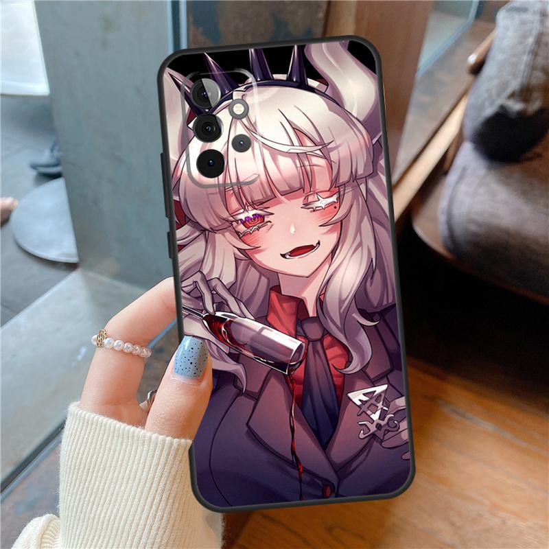 Helltaker Case For Samsung Galaxy A54 A34 A14 A12 A22 A32 A52 A72 A13 A23 A33 A53 A73 A51 A71 Cover