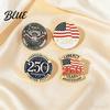 Multi-design Patriotic Pins 2026 Brooch Commemorating 250th US Anniversary Alloy