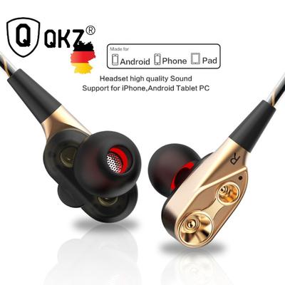 QKZ CK8 Ear -in Dual -moving Running Game Music Headset HiFi Headset