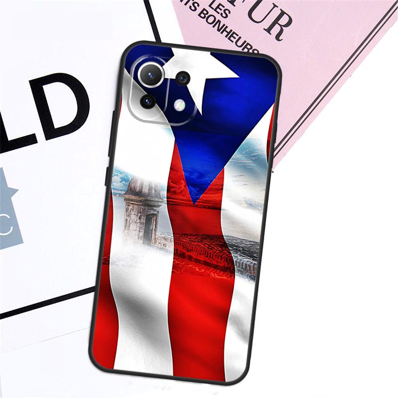 Puerto Rico Flag Case For Xiaomi 15T Pro 14T 13T 17 Pro Max 14 15 Ultra POCO X7 X5 X6 F5 F6 F7 F8 Pro Cover