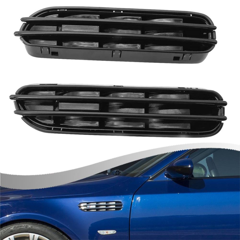 Wing Cover Pair Front Wing Grille For BMW 5 Series Repair Aftermarket Part Fits Left And Right Replace OE 51137896849