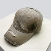 Baseball Plain Color Solid Gradient Women  Men Her Him For Fresh Caps Peaked Hats Sunshade Broken Style Versatile Personal Distress Fashion Street