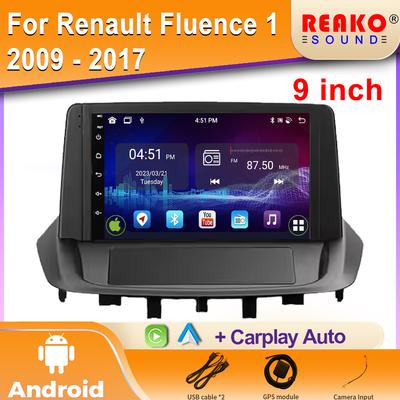 Car Radio Carplay For Renault Fluence 1 2009 - 2017 Navigation GPS Android Auto Bluetooth Stereo Screen Head Unit 2din WiFi