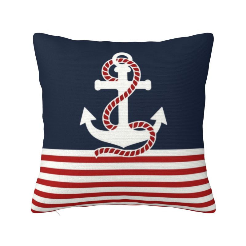 Mountain Adventure Compass Pillow Decorative Modern Cushion Cover Velvet Pillowcase