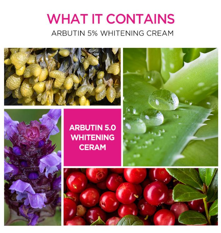 TOSOWOONG Arbutin 5% Whitening Cream 50g — Brightening & Moisturizing Care for Pigmentation and Wrinkles