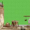Wallpaper Geometric pattern green background, green center 50x1000