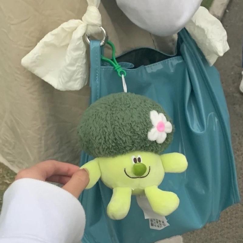 Cute Broccoli Plush Toy Small Pendant Versatile Cauliflower Bag Pendant