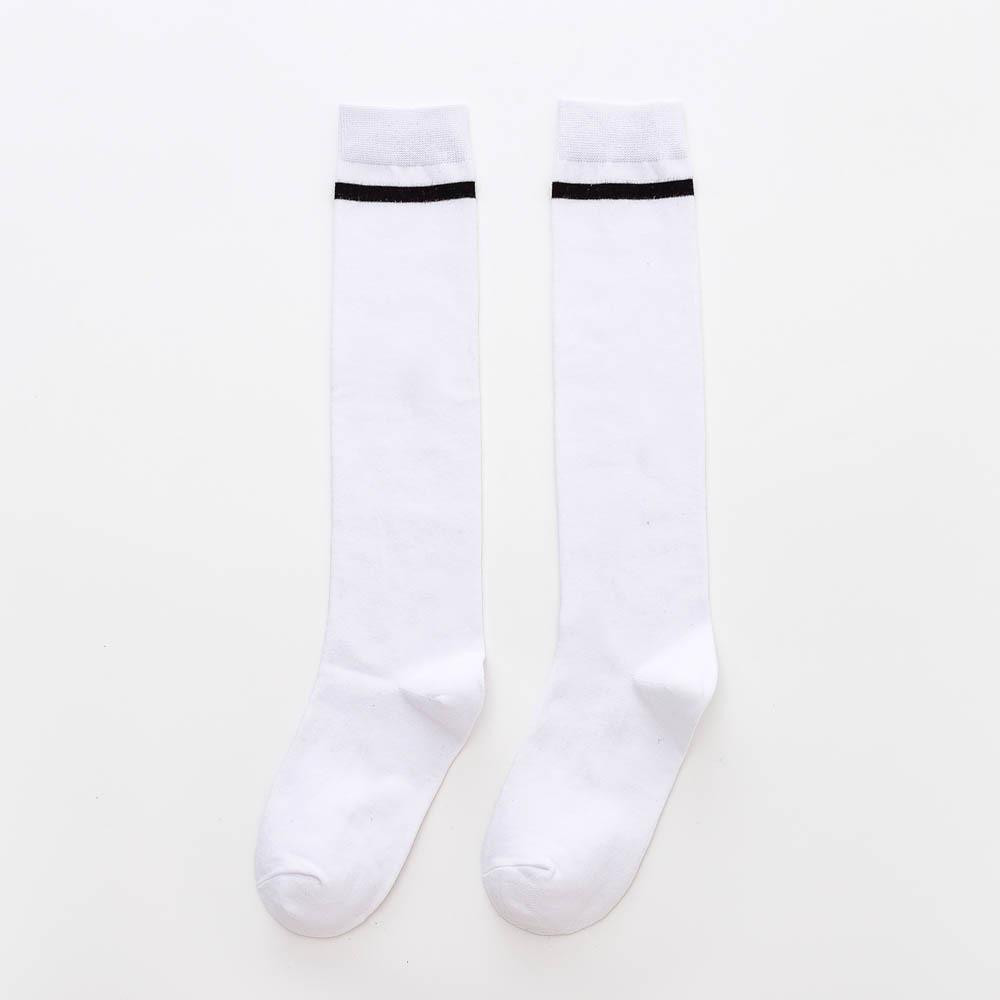 Knee-high Socks, Trendy Calf Socks, Long Stockings, Mid-calf Socks for Women In Autumn and Winter, Solid-colored High Stockings