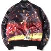 Jordan Locker Lässiger Print Langarm Jacke Herren Oberbekleidung Schwarz DC9655-010
