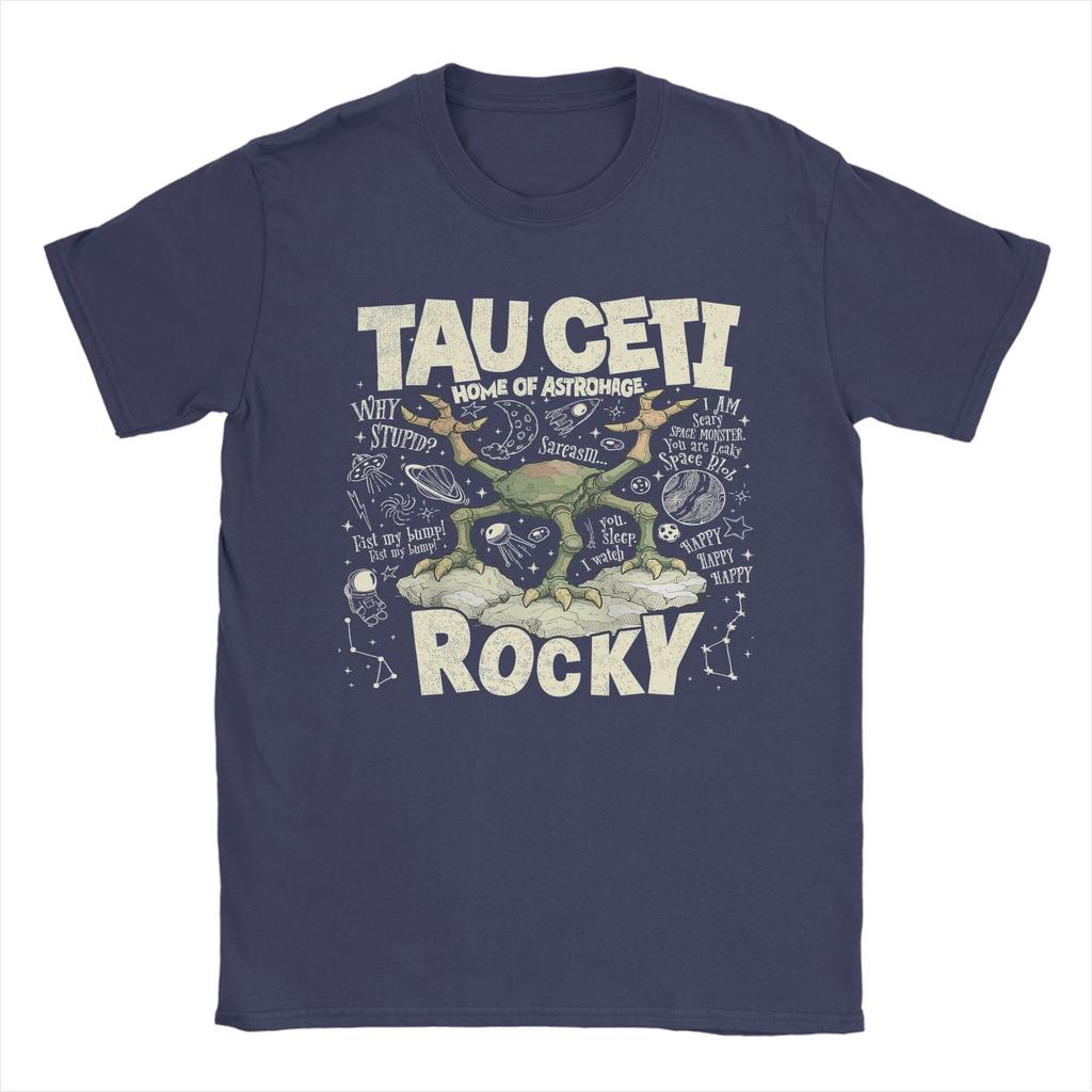 Rockys Tau Ceti Home Project Hail Mary Unisex T Shirts Novelty Tees Short Sleeve Crewneck TShirts Pure Cotton Summer Clothes