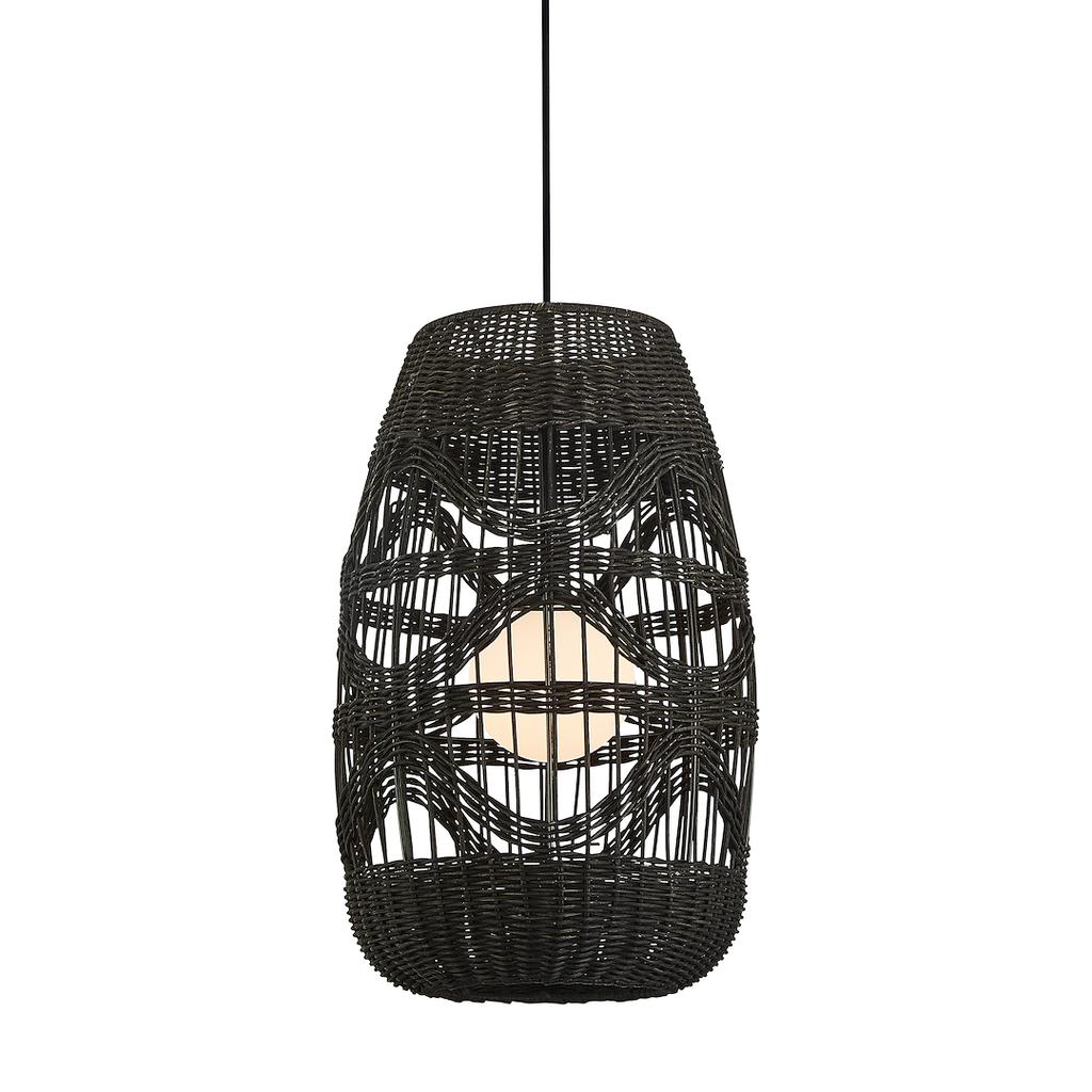Lampa Wisząca Arona 1 G9 Czarny Milagro Ml0354