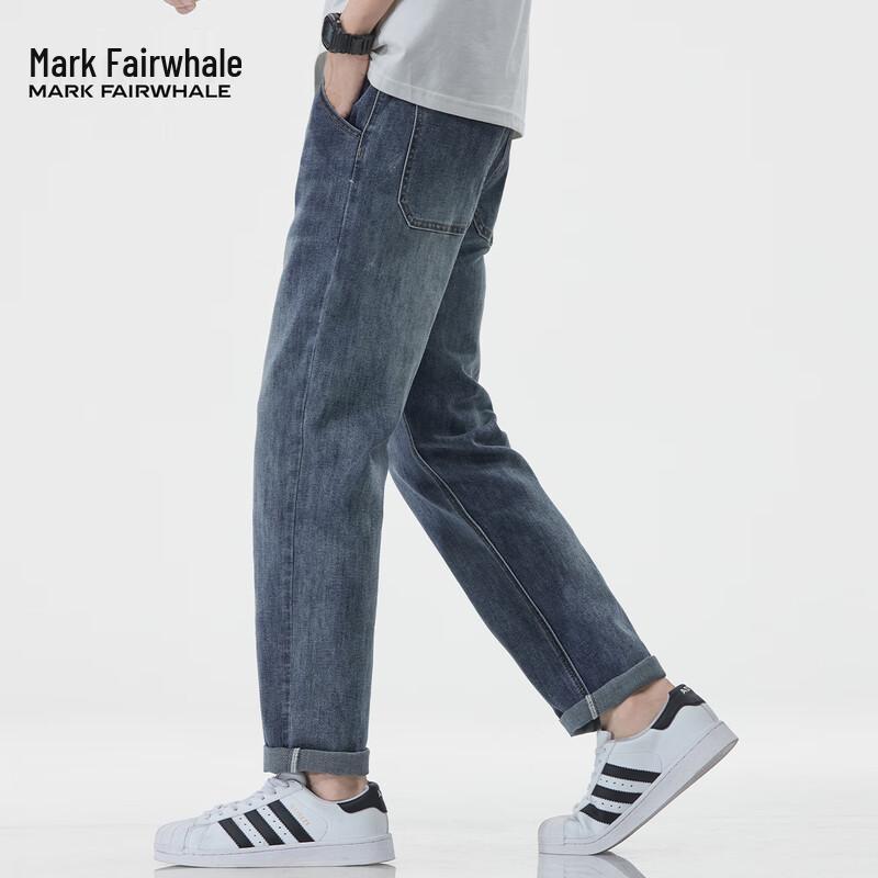 Mark Fairwhale Men's Retro Straight-Leg Jeans