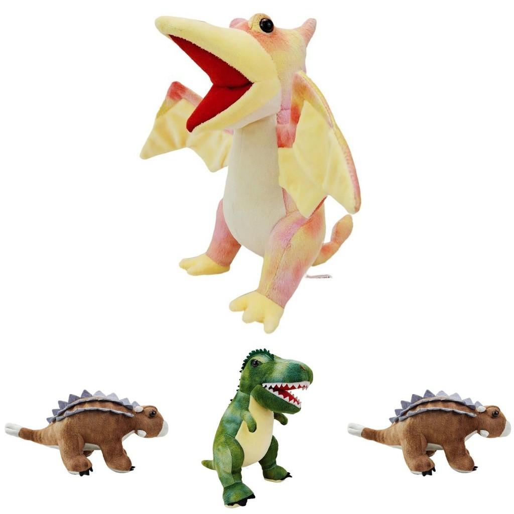 Cuddly Dinosaur Stuffed Animals Ideal For Children's Gifts T-rex And Spinosaurus