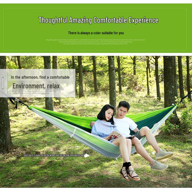 Free Eagle Double Mosquito Net Parachute Hammock and Camping Swing