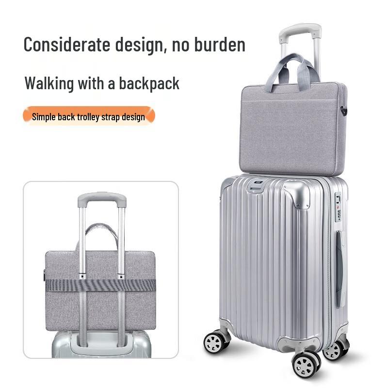 BUBM Business Laptop Briefcase Handbag 13-14 Inch