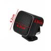 1Pair 12V 500W 105dB Rotatable Car Vehicle Audio Music Stereo Super Lound High Tweeter Speaker