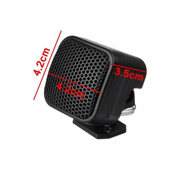 1Pair 12V 500W 105dB Rotatable Car Vehicle Audio Music Stereo Super Lound High Tweeter Speaker