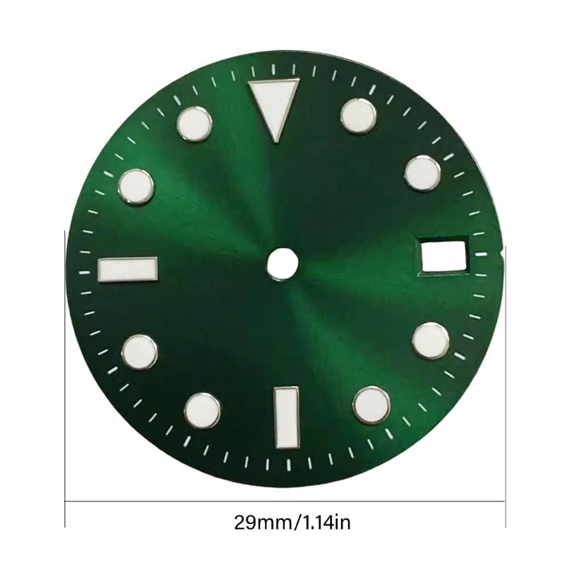 Watch Dial Ice Blue Luminous Watch Modification Movement Repairing Part Movement Accessory