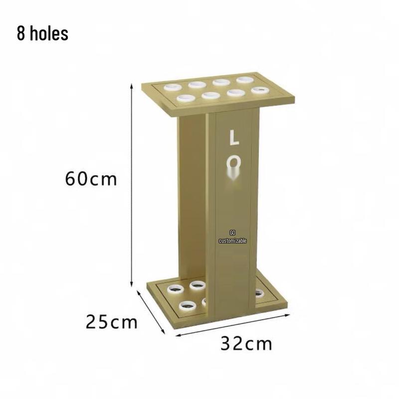 Floor-Standing Billiard Cue Rack
