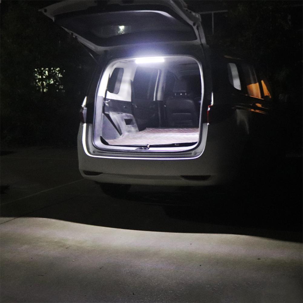 72 LED 12V Car Interior Led Light Bar White Light Tube with Switch for Van Lorry Truck RV for Camper Boat Indoor Ceiling Light