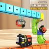New Magnetic Car Stem Racing Car Railtrack Set Montessori Motorized Train & Gravity Maze Toy Educational Gift For Kids