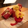 Chinese Cultural Ornament New Year Goat Plush Ornaments, Zodiac of Stuffed Hanging Dolls, Embroidery Decor for Spring Festival, Party Decoration