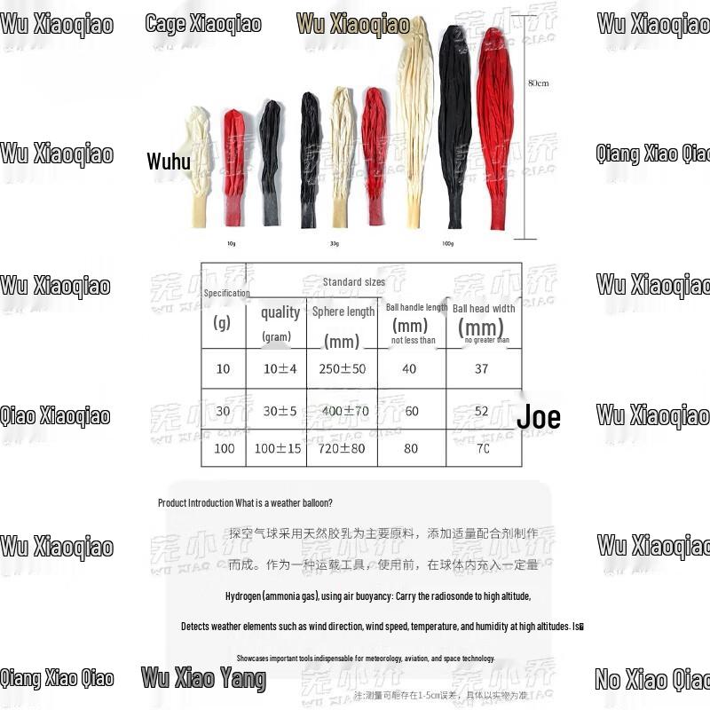 Wuxiaoqiao Meteorological Survey Balloons & Accessories