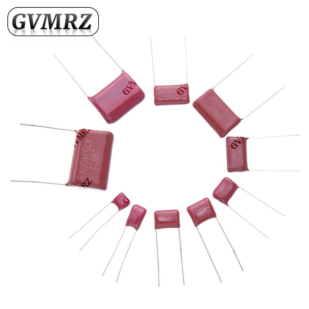 63V 100V 250V 400V 450V 630V 2000V 103J 104J 105J 155J 223J 224J CBB Polypropylene Film Capacitor 225J 334J 474J 475J