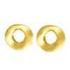 European and American Women's Earrings Niche Light Luxury High-end Circle Hollow Design Earrings Retro