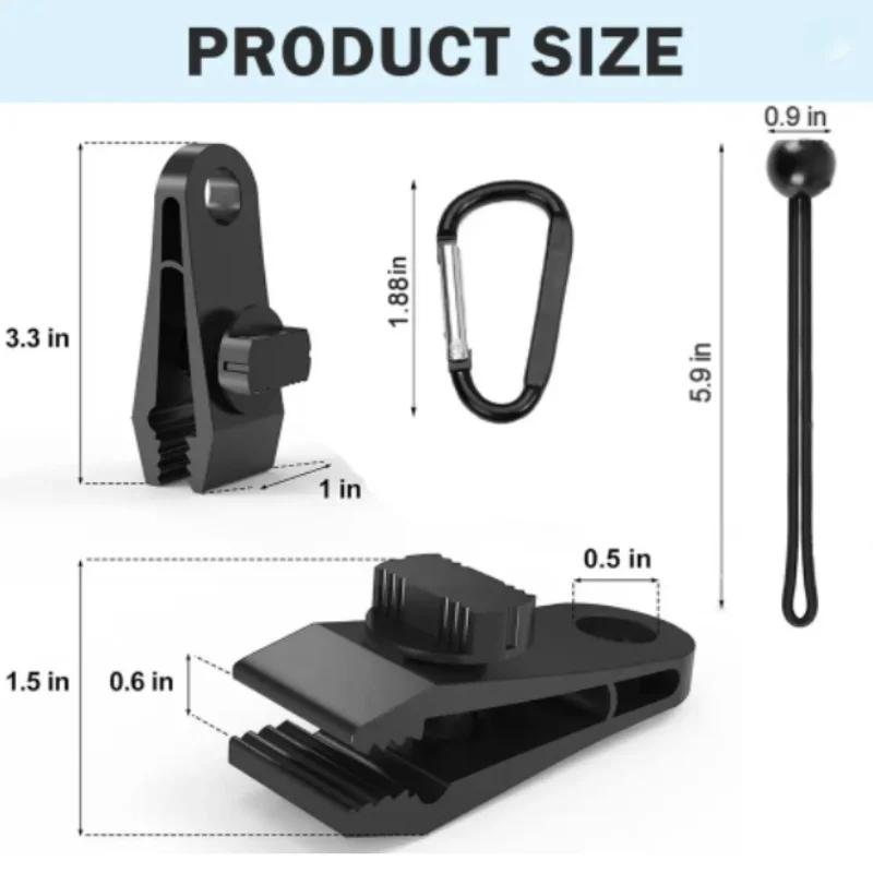 5-20Pcs Heavy Duty Tent Clip Tarp Clips Lock Grip Tent Clamps Clamps for Tarps Awnings Camping Car and Swimming Pool Covers