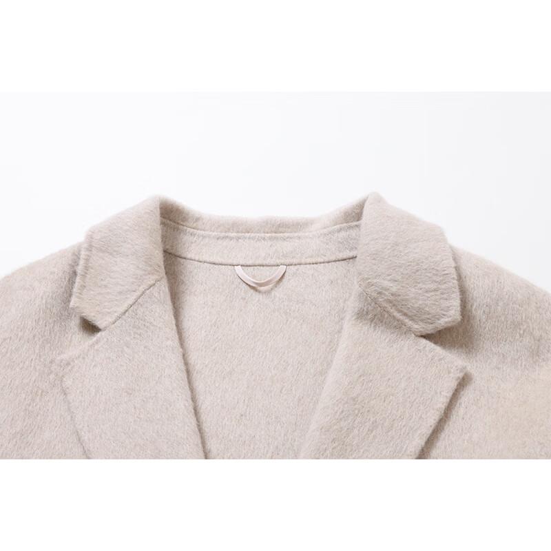 G·TENNA Women's Mid-Length Wool Blend Coat