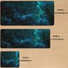 Computer Big Mousepad 40x90cm Cosmic Space Starry Sky Mouse Pad Gamer Non-Slip Carpet Xxl Laptop Durable Rubber Mouse Mat