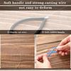 4PCS Black Clay Cutters Wire Stainless Steel Stainless Steel Cut Off Tools  Pottery Studio