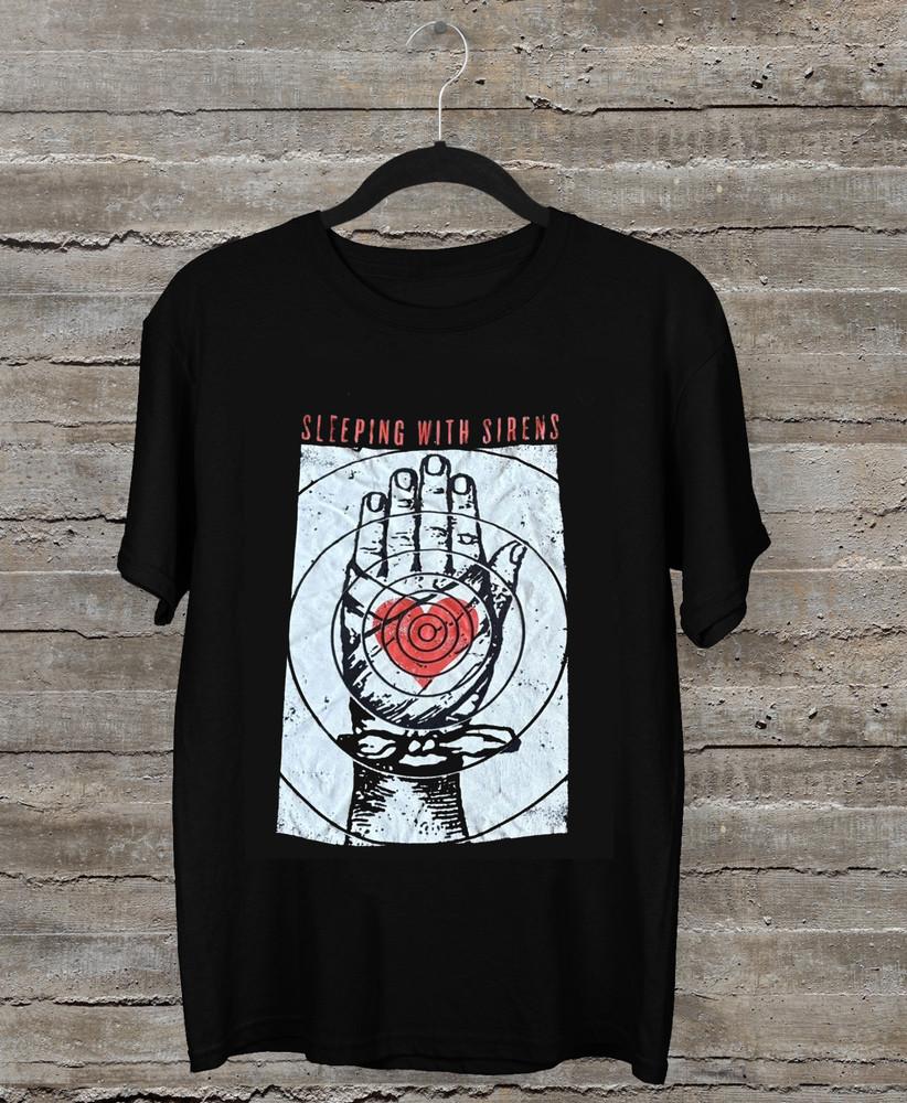 Vintage SLEEPiNG WITH SIRENS Band T-shirt Full Size SG069  Unisex T-Shirt XL