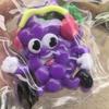 Cartoon Fruit Squeeze Toy Anxiety Relief Sunglasses Durian Skateboard Banana Guitar Eggplant Grape Sensory Fidget Toy Party