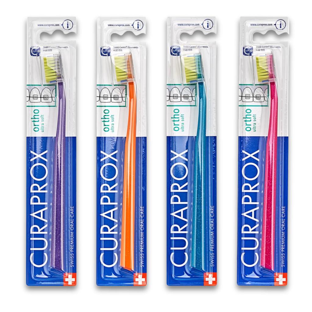 CURAPROX CS Ortho Toothbrush 4-Pack