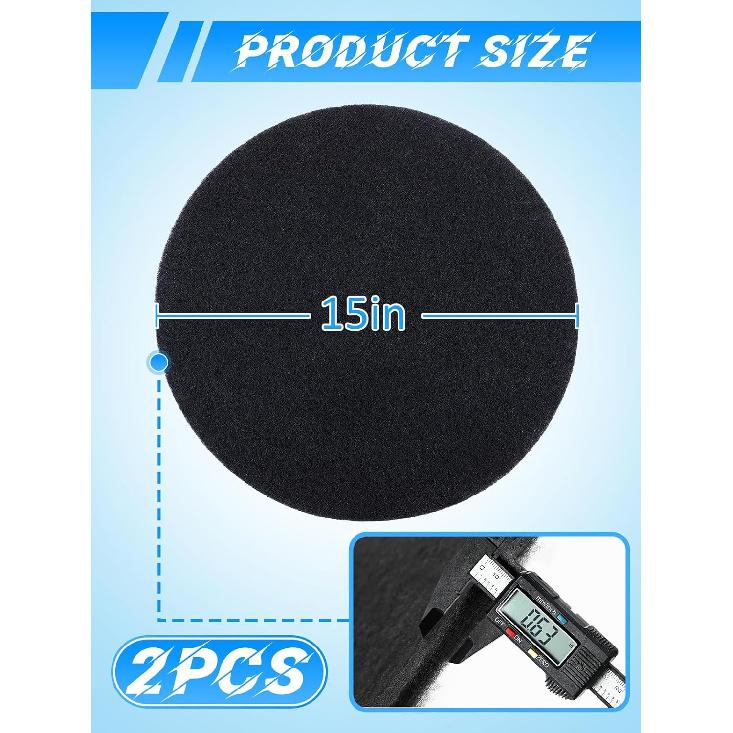 Bigmeta Round Splash Pad For Oil Drain Pan, Fit 1.5-20 Gal Drip Catcher Pan, Heat-Resistant, No Splatter Change Mat For Car Transmission Oil Changing