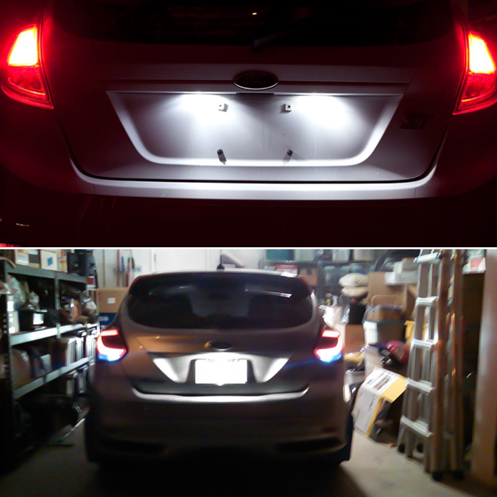 Beneges 2 Pcs Error Free Xenon White LED License Plate Light Compatible with 2009-2018 Ford Explorer Fiesta Fusion Escape Focus Mondeo Lincoln MKC Rear License Tag Lights Lamp BB5Z-13550-A Beneges 2 Pcs Error Free Xenon White LED License Plate Light Compatible with 2009-2018 Ford Explorer Fiesta Fusion Escape Focus Mondeo Lincoln MKC Rear License Tag Lights Lamp BB5Z-13550-A