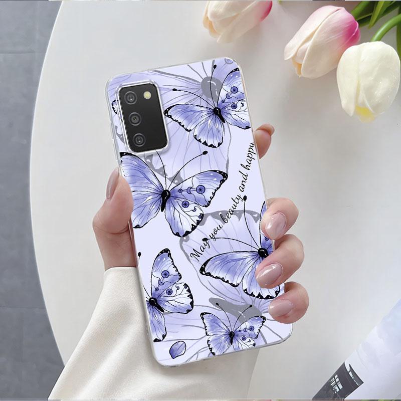 For Samsung A41 A21s A11 Case Luxury Phone Case For Samsung Galaxy A41 A21S Marble Flower Clear Soft Silicone Protective Cover