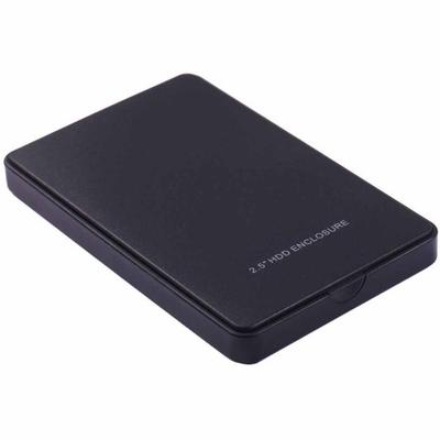 2 Mobile Disk Box Enclosure Hard Drive External 2.5inch SATA HDD Case