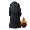 2026 Autumn Men Cotton Padded Trench Coat Men Streetwear Windbreaker Handsome Retro Trenchcoat Men Thick Business Loose Overcoat