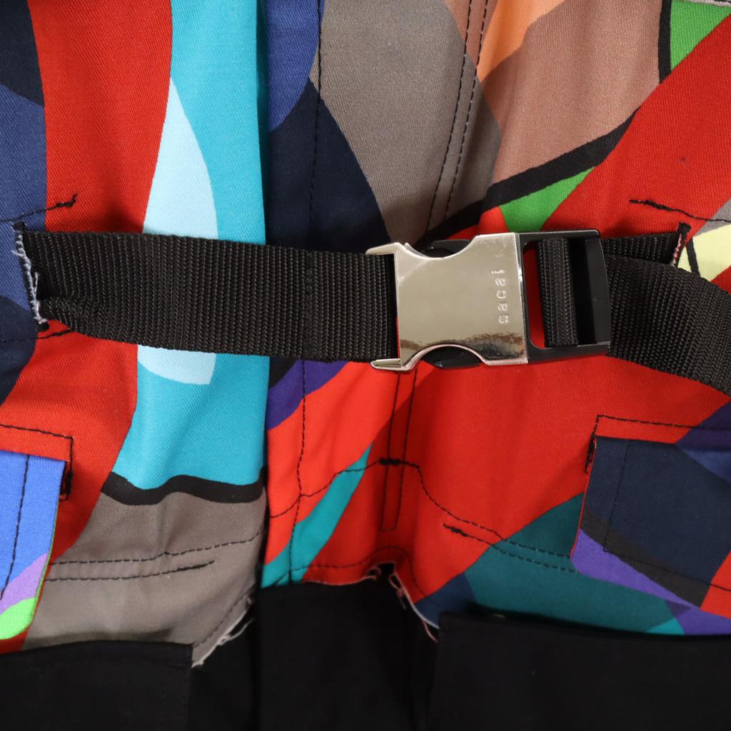 Sacai 21AW KAWS שיתוף פעולה פארקה הרים 1 ז'קט ללא שימוש עם קולב לגברים משומש