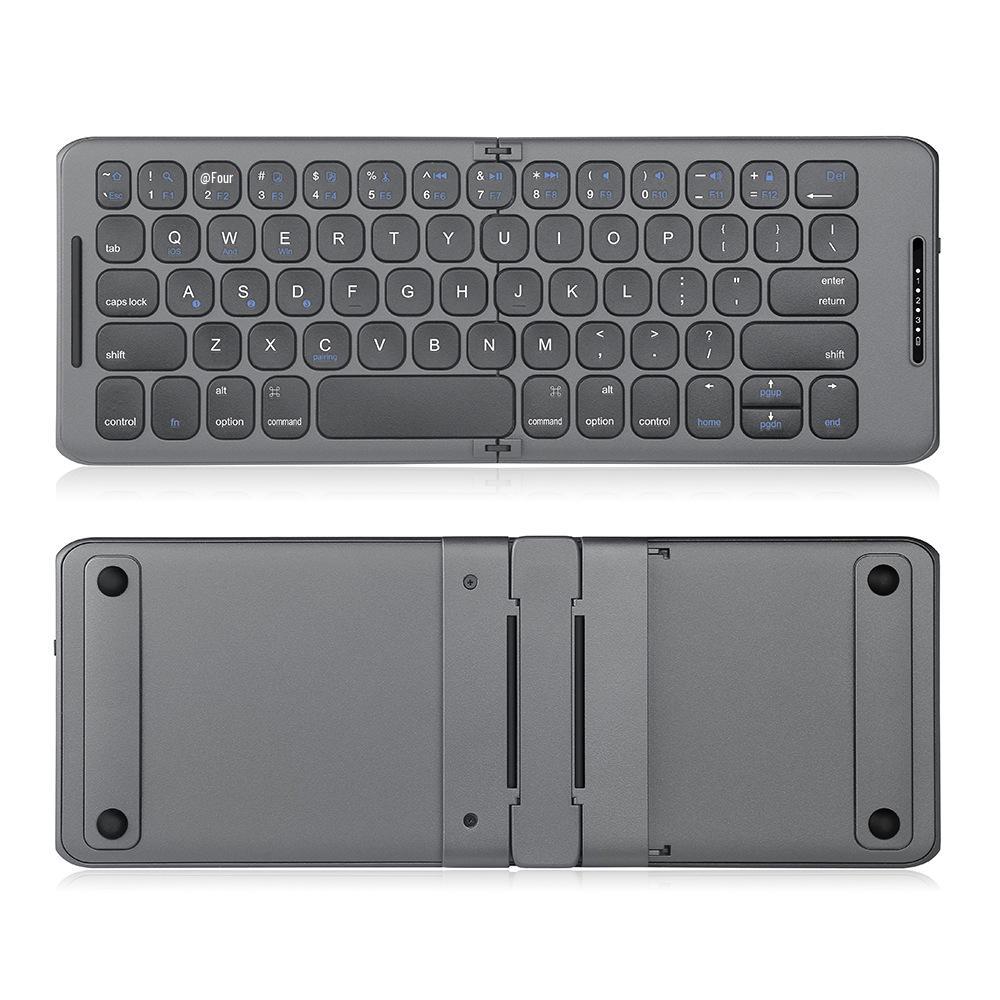 

New Portable Folding Wireless Bluetooth Keyboard for Laptops and Phones