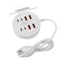 USB-A Interface Portable Expansion Dock Compact Design Type-C Interface Fast Charging Converter Lightweight Form