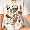 Uppfostrad av böcker Comfort Colors T-shirt, Boho Bok-Tee Mystisk, Fantasy-läsare, Bokälskarklubbens T-shirt, Läsälskare Tee, Rolig Läströja