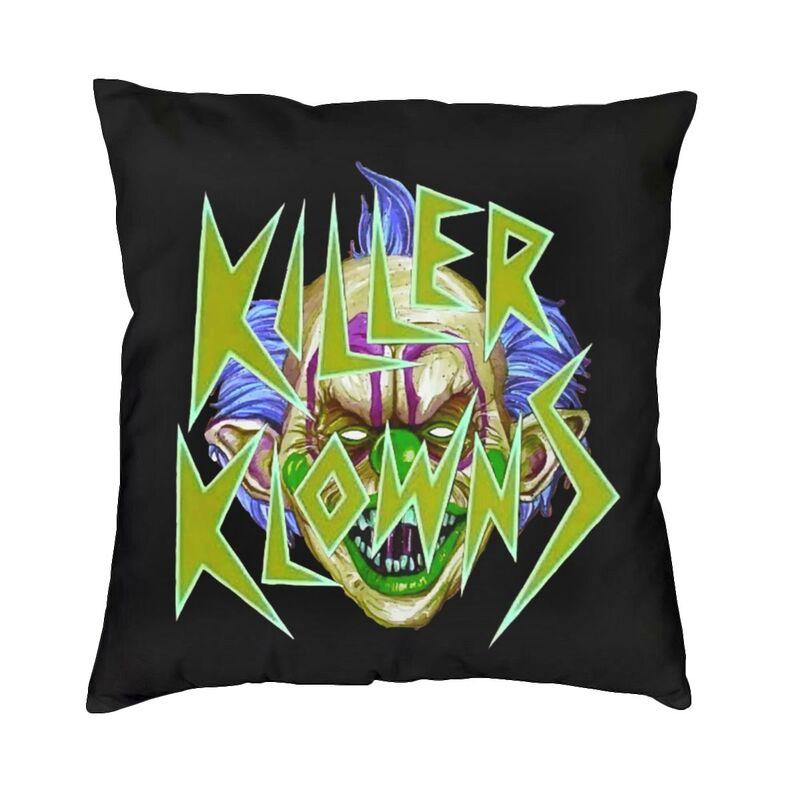 Horrorfilm Killer Clowns aus dem Weltall Kissenbezüge Heimdekoration Kawaii Outdoor Kissen Quadratischer Kissenbezug