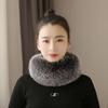 Celebrity Winter Fur Collar Scarf: Versatile Neck Warmer for Men & Women