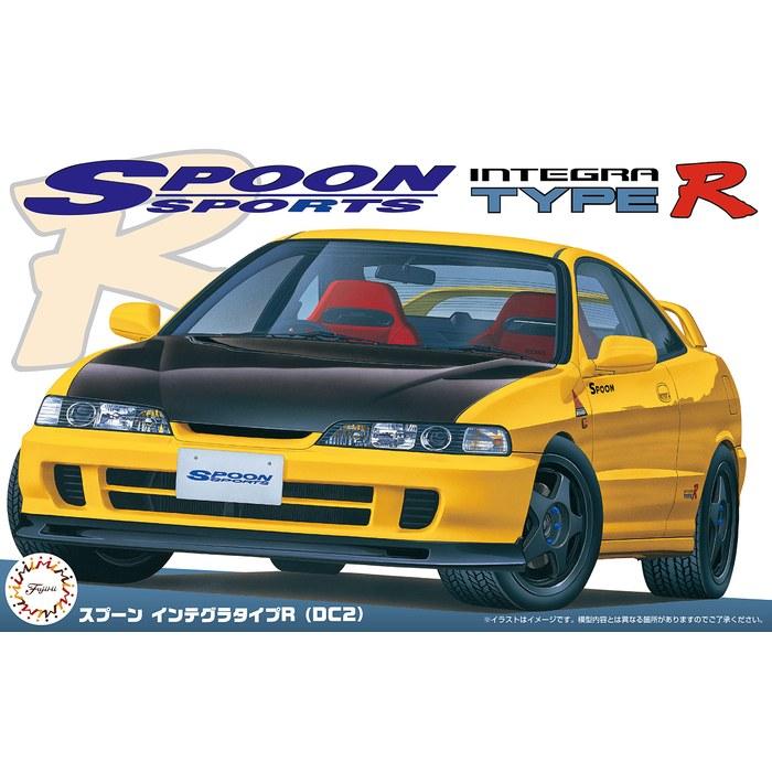 Fujimi Model 1/24 Inch Up Series No.279 Spoon Integra Type R (DC2) ID-279 Yellow/Black